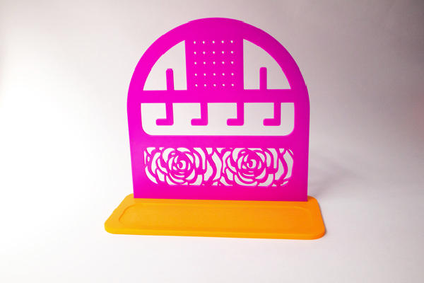 Joyero vertical Rosas